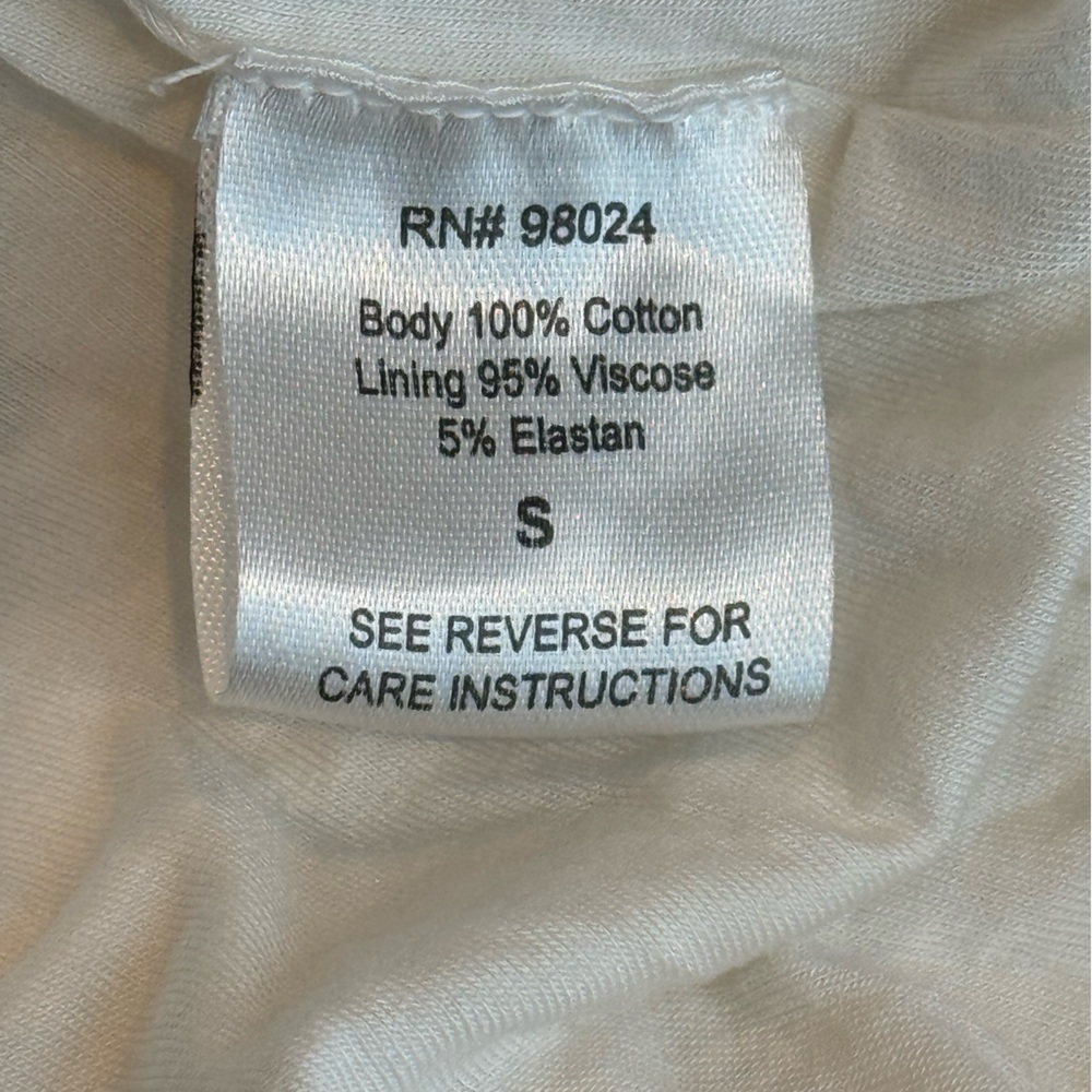 Tuckernuck Love The Label Leighton Crochet Set Ivory Floral Skirt S NWT - Picture 6 of 9